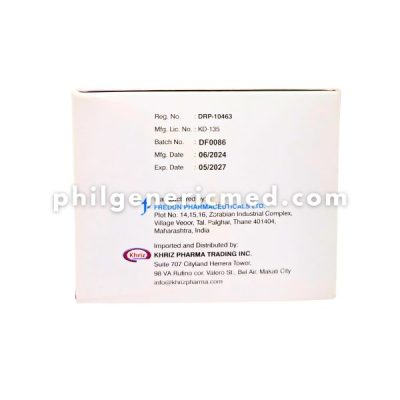 Mebendazole KHRIZVER 500mg Chewable Tablet (Orange Flavor) Anthelmintic 100's - Image 4