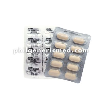 Mebendazole KHRIZVER 500mg Chewable Tablet (Orange Flavor) Anthelmintic 100's - Image 3