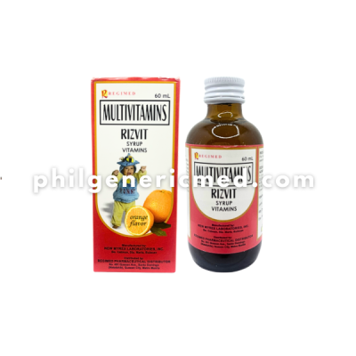 Multivitamins RIZVIT Syrup Vitamins 60mL