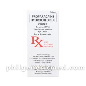 Proparacaine Hydrochloride PRIMAX 0.5% Ophthalmic Solution (Eye Drops) 10 mL