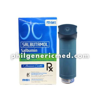 Salbutamol SALBUMIN 100mcg/dose 1 Aluminum Canister - Image 4
