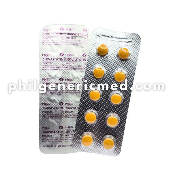 Simvastatin PHILSTAT 10mg Film-Coated Tablet 100's - Image 4