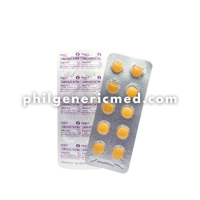 Simvastatin PHILSTAT 20mg Film-Coated Tablet 100's - Image 3