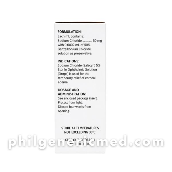 Sodium Chloride SALACYN Eye Drops 10mL - Image 4