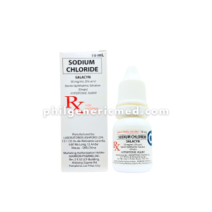 SODIUM CHLORIDE ( SALACYN) 10ML EYE DROPS (4)