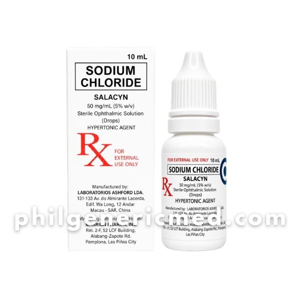 Sodium Chloride SALACYN Eye Drops 10mL - Image 2