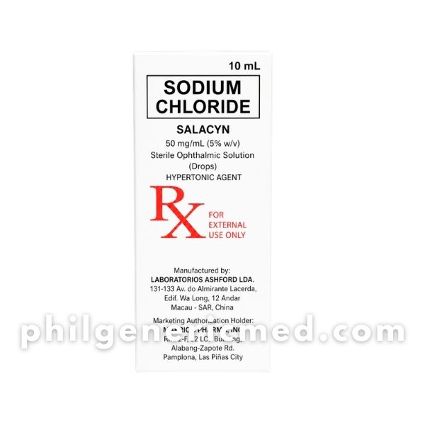 Sodium Chloride SALACYN Eye Drops 10mL