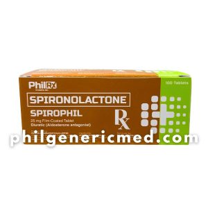 Spironolactone SPIROPHIL 25mg Film-Coated Tablet 100's