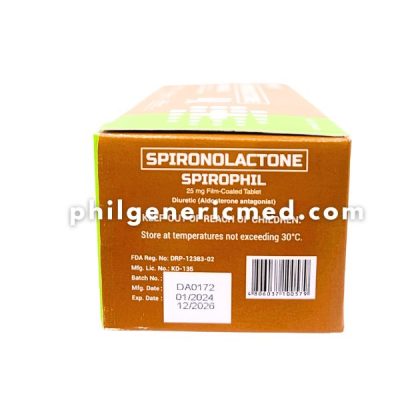 Spironolactone SPIROPHIL 25mg Film-Coated Tablet 100's - Image 4