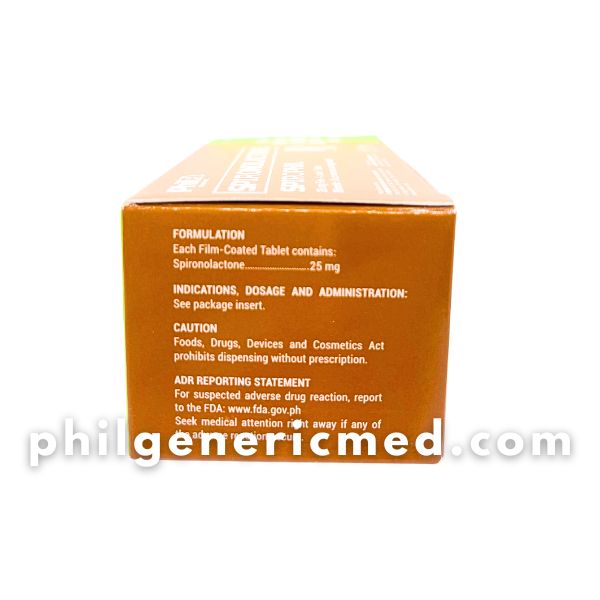 Spironolactone SPIROPHIL 25mg Film-Coated Tablet 100's - Image 4