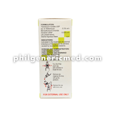 Tobramycin TOBRAZIN Eye Drops 5mL - Image 2