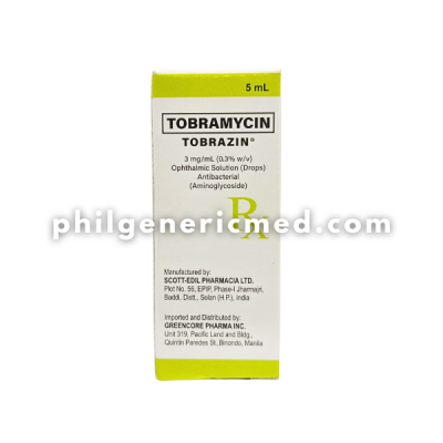 Tobramycin TOBRAZIN Eye Drops 5mL
