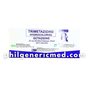 Trimetazidine Hydrochloride GOTAZIDINE 35mg Tablet 100's