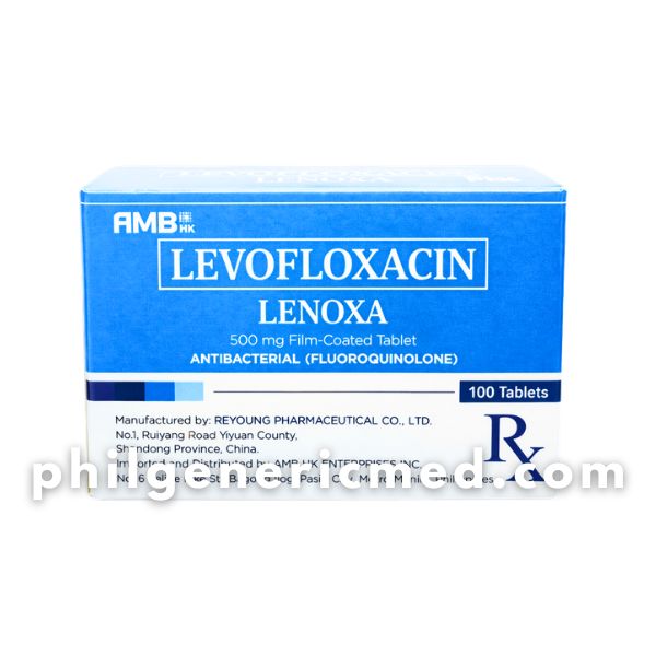Levofloxacin LENOXA 500mg Film-Coated Tabley 100's