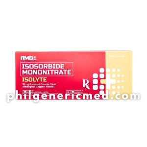 Isosorbide Mononitrate ISOLYTE 30mg Tablet 100's