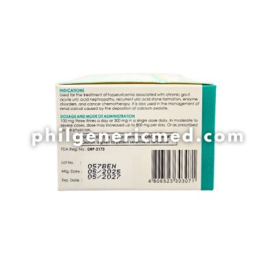 Allopurinol ALLUPREX 300mg Tablet 100's - Image 3