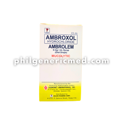 Ambroxol Hydrochloride AMBROLEM 6mg/mL Syrup (Oral Drops) 15mL - Image 5
