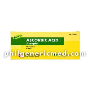 Ascorbic Acid ASCOPHIL 500mg Tablet 100's