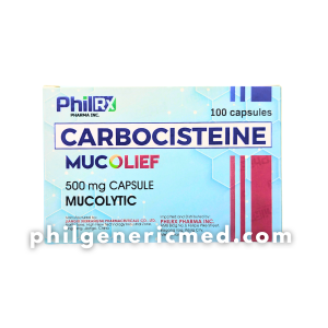 CARBOCISTEINE MUCOLIEF 500MG (5)