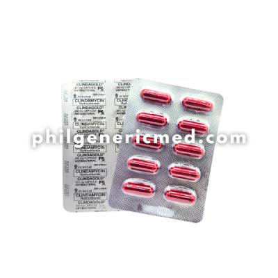 Clindamycin Hydrochloride CLINDAGOLD 300mg Capsule 100's - Image 4