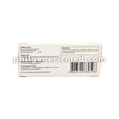 Domperidone DUBAMOL 10mg Tablet 100's - Image 2