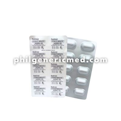 Fenofibrate AUDRA-160 160mg Capsule 100's - Image 2