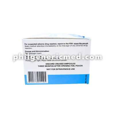 Ipratropium Bromide + Salbutamol HIVENT PLUS 500mcg + 2.5mL Ampoules 30's - Image 4