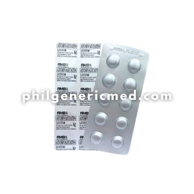 Atorvastatin LESTOR 20mg Film-Coated Tablet 100's - Image 2