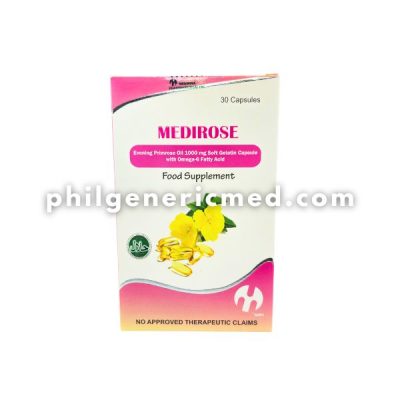 MEDIROSE Evening Primrose Oil 1000mg 30's