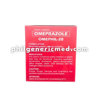 Omeprazole OMEPHIL-20 20mg Capsule100's - Image 3