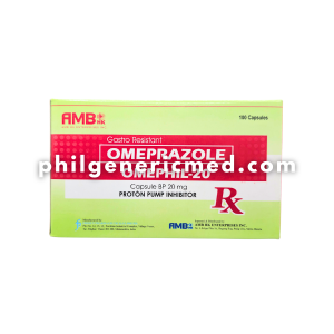 OMEPRAZOLE OMEPHIL-20 20MG