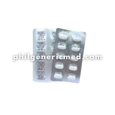 Paracetamol + Orphenadrine Citrate PARADRIN FORTE 650mg/50mg Tablet 30's - Image 2