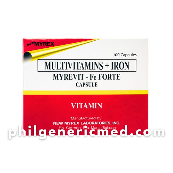 Multivitamins + Iron MYREVIT-Fe FORTE Capsule 100's