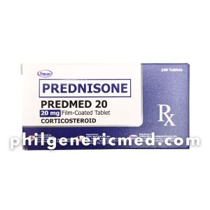 Prednisone PREDMED 20 mg Film-Coated Tablet 100's