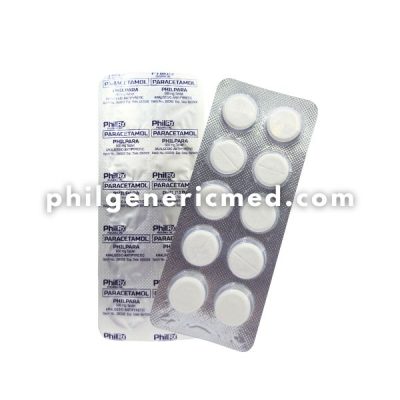 Paracetamol PHILPARA 500mg Tablet 100's - Image 3