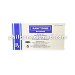 RAXIDINE RANITIDINE 2MLX10AMPOULES