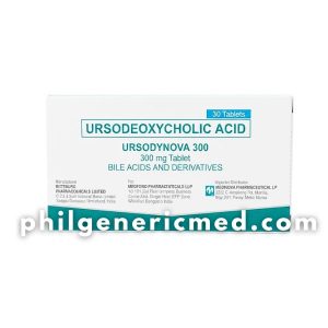 Ursodeoxycholic Acid URSODYNOVA 300mg Tablet 30's