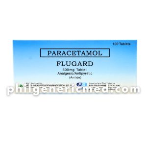 Paracetamol FLUGARD 500mg Tablet 100's