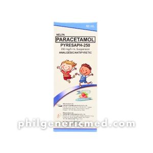 Paracetamol PYRESAPH-250 250mg/5mL Suspension 60mL