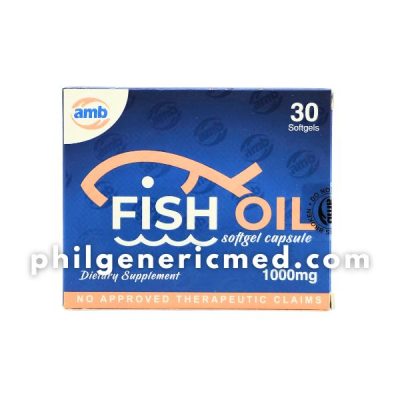 Fish oil 1000mg Softgel Capsule 30's