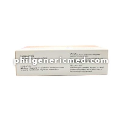 Nifedipine CALCIGARD-10 10mg Capsule 100's - Image 2