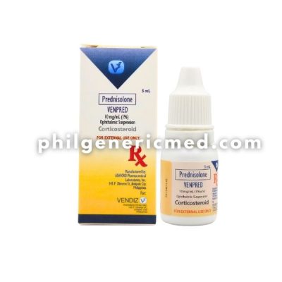 Prednisolone VENPRED 10mg/mL Ophthalmic Solution 5mL - Image 2