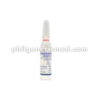 Tranexamic Acid HEMOFLAZ 100mg/mL IV 5's - Image 3