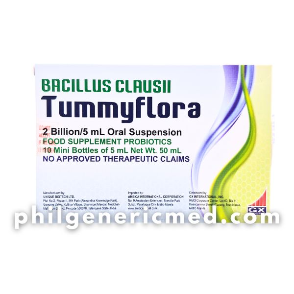 Bacillus Clausii TUMMYFLORA 2Billion/5mL 10's