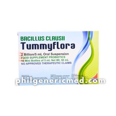 Bacillus Clausii TUMMYFLORA 2Billion/5mL 10's