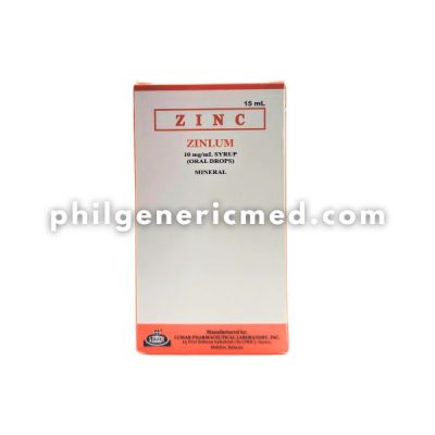 Zinc Sulfate ZINLUM 10mg Syrup Oral Drops 15mL - Image 5