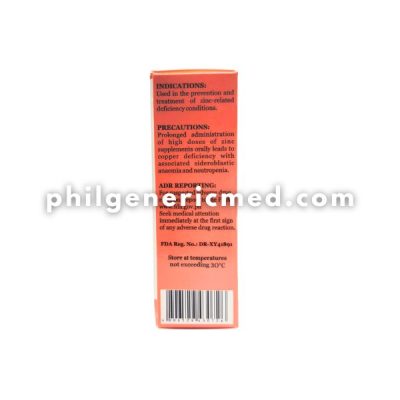 Zinc Sulfate ZINLUM 10mg Syrup Oral Drops 15mL - Image 3