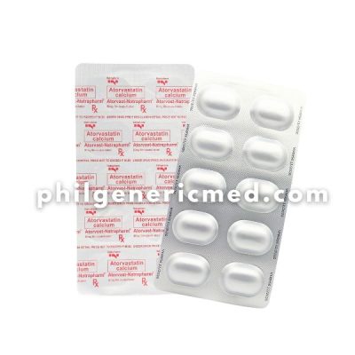 Atorvastatin Calcium ATORVAST-NATRAPHARM 80mg Tablet 100's - Image 3