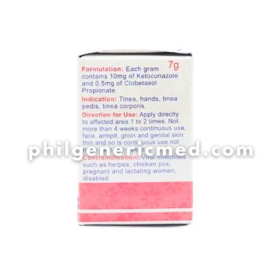 Ketoconazole Clobetasol Propionate LS BL CREAM 7g 1's - Image 4