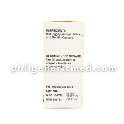 Moringa Oleifera Lam (Malunggay) FERALAC 500mg Capsule 100's - Image 3